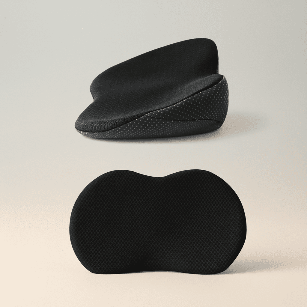 Memory Foam Car Seat Cushion — 3.5 Inch Lift