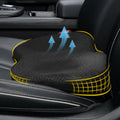 Memory Foam Car Seat Cushion — 3.5 Inch Lift