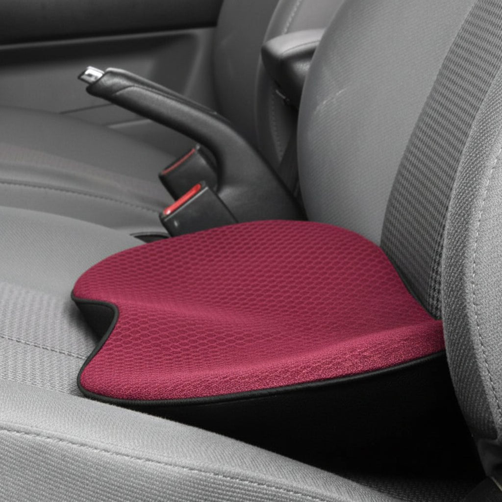 Memory Foam Car Seat Cushion — 3.5 Inch Lift