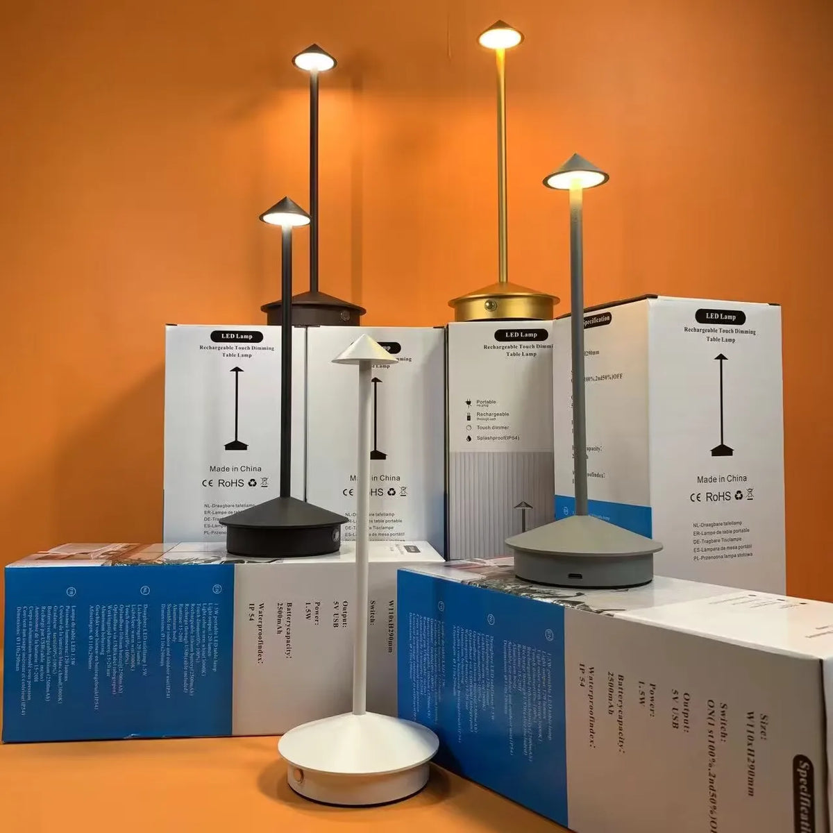 DineArt Glow Creative Table Lamp — Warm Ambient Lighting