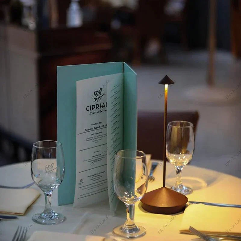 DineArt Glow Creative Table Lamp — Warm Ambient Lighting