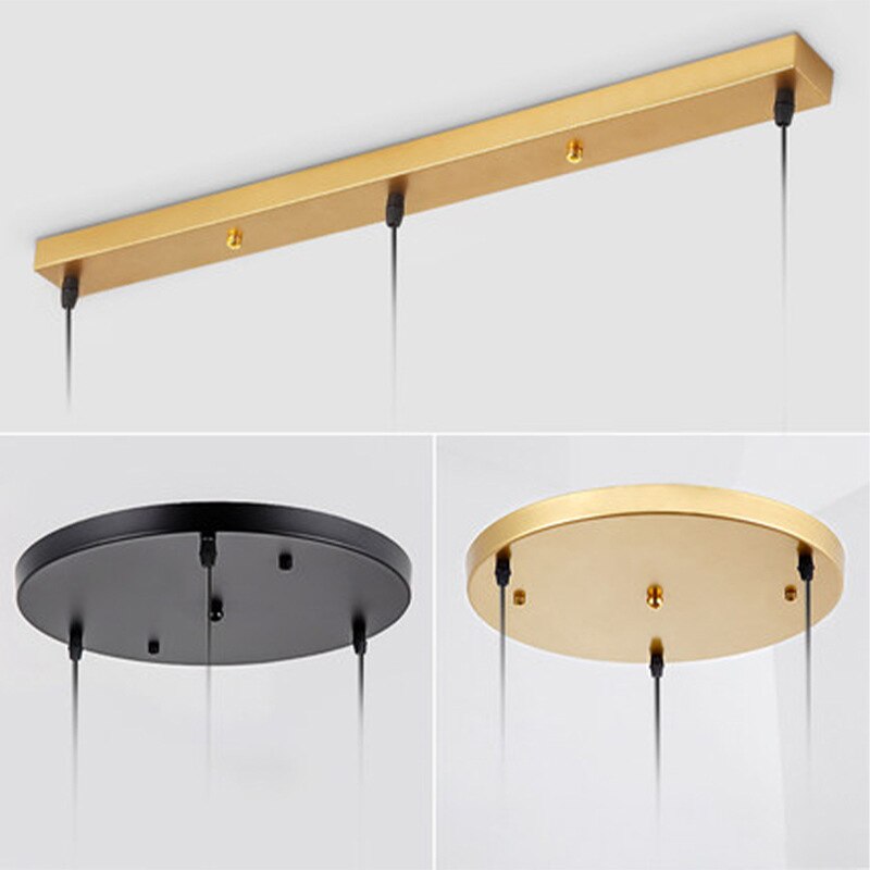 Base per rosone di lampada a sospensione — Supporto da soffitto facile da installare
