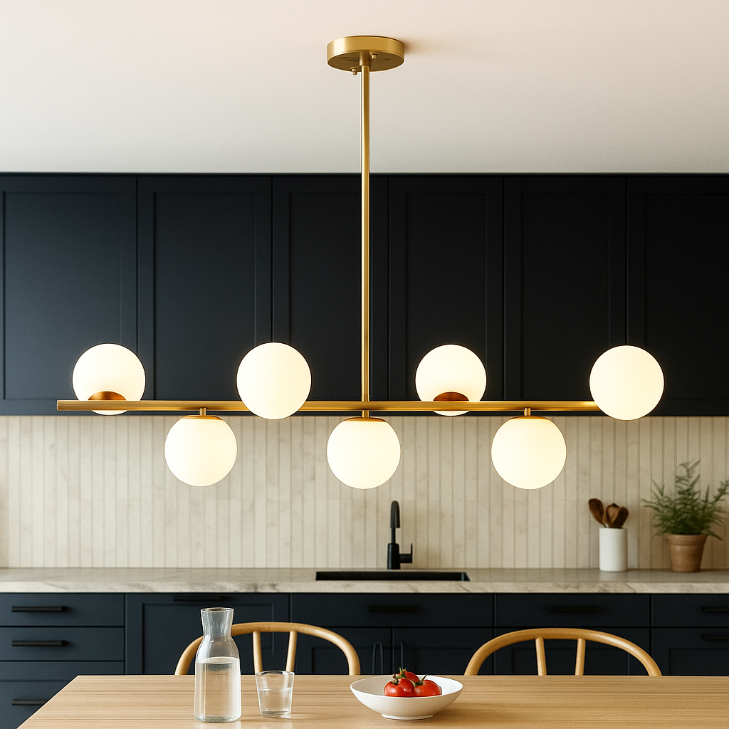 Astraea Gold Ceiling Chandelier For Dining Rooms And Entrances