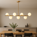 Astraea Gold Ceiling Chandelier For Dining Rooms And Entrances