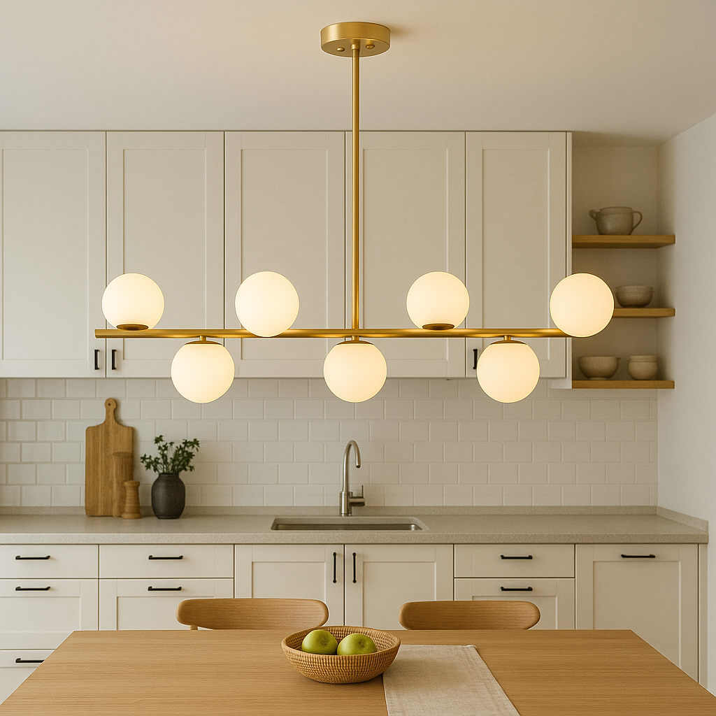 Astraea Gold Ceiling Chandelier For Dining Rooms And Entrances