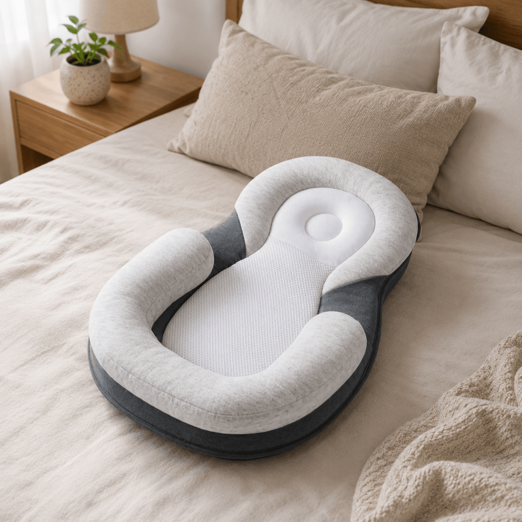 Littlehaven Ergonomic Baby Pillow — Gentle Support, Peaceful Sleep