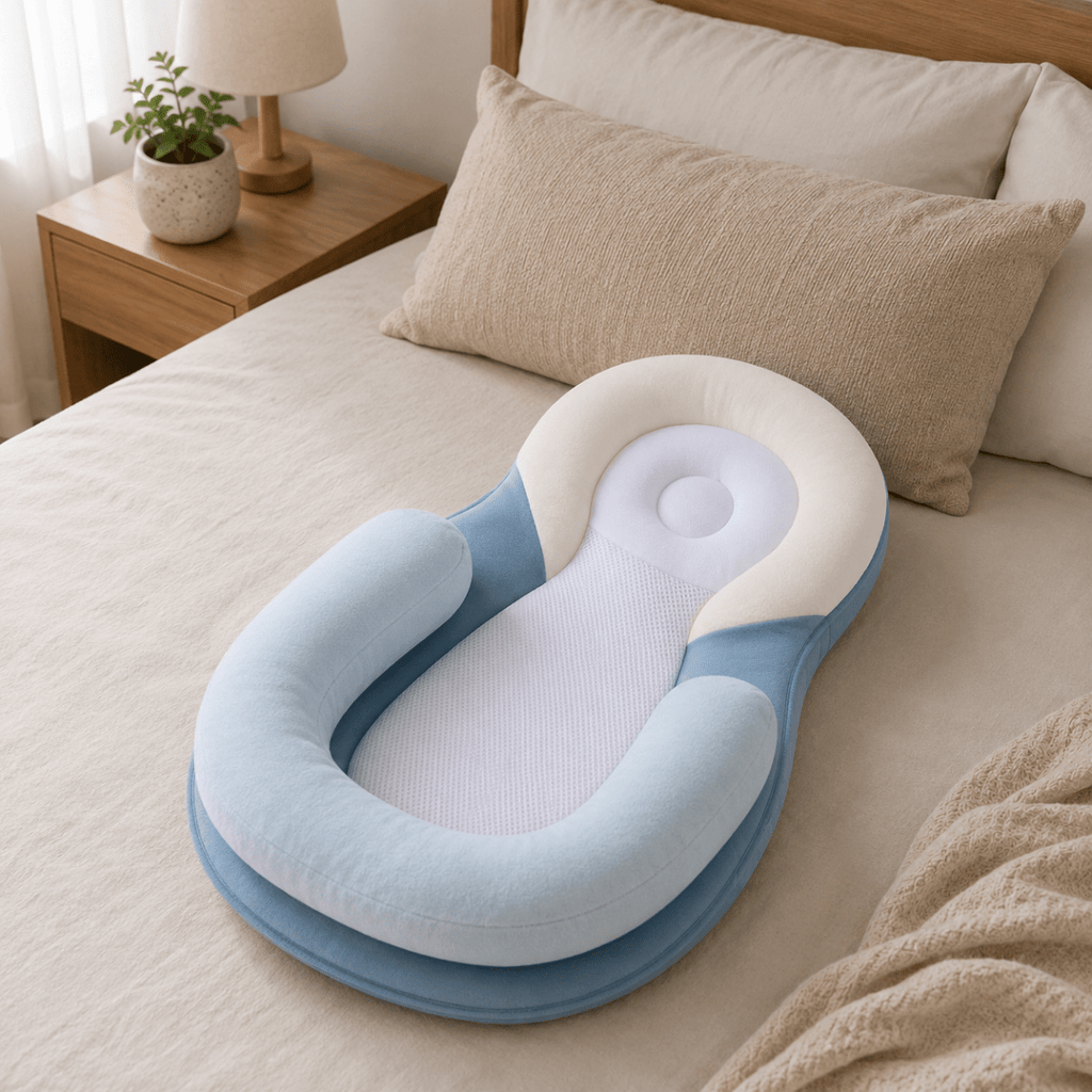 Littlehaven Ergonomic Baby Pillow — Gentle Support, Peaceful Sleep