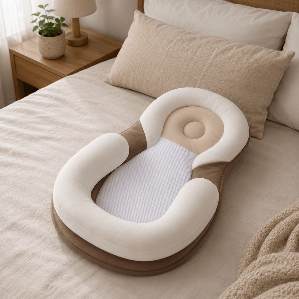 Littlehaven Ergonomic Baby Pillow — Gentle Support, Peaceful Sleep