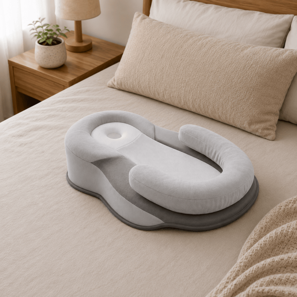 Littlehaven Ergonomic Baby Pillow — Gentle Support, Peaceful Sleep