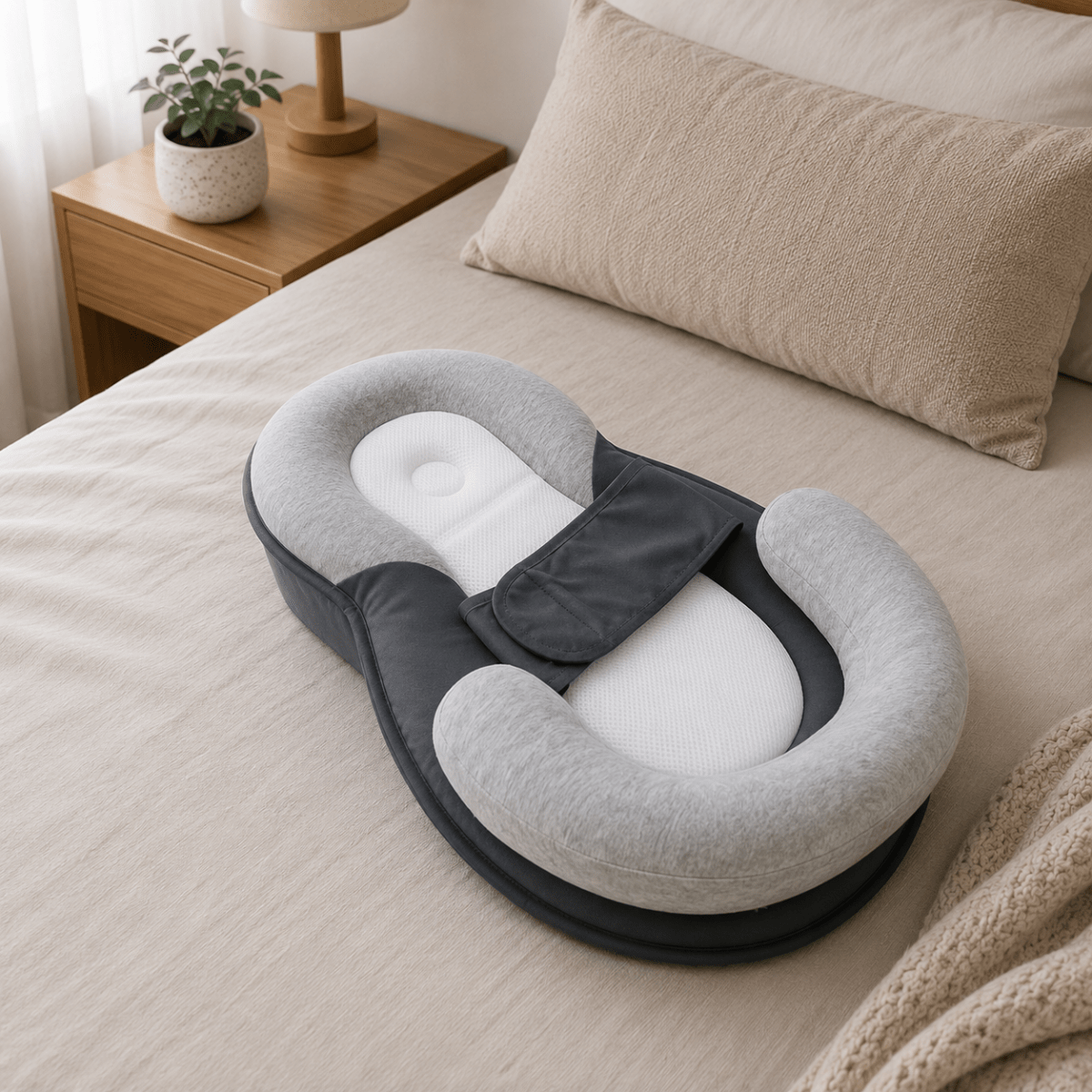 Littlehaven Ergonomic Baby Pillow — Gentle Support, Peaceful Sleep