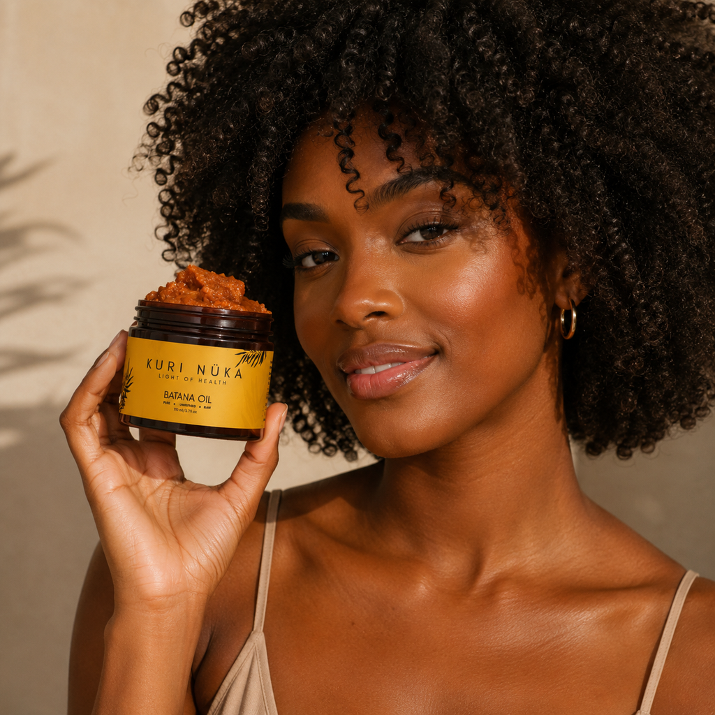 Authentic Batana Hair Treatment Oil — Hand-Extracted Scalp Formula