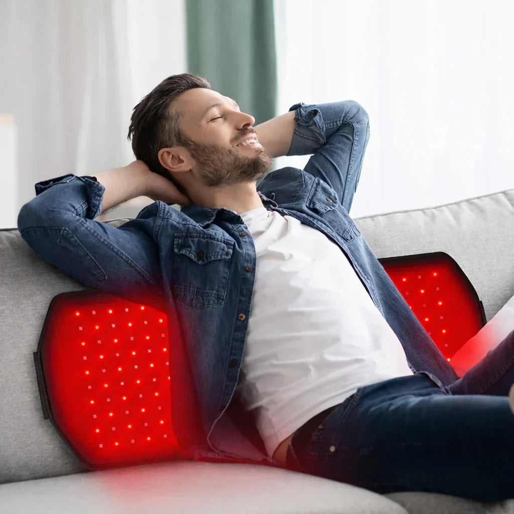 Red and Near Infrared Light Therapy Pad — 250 LEDs, 30W, Plug-In