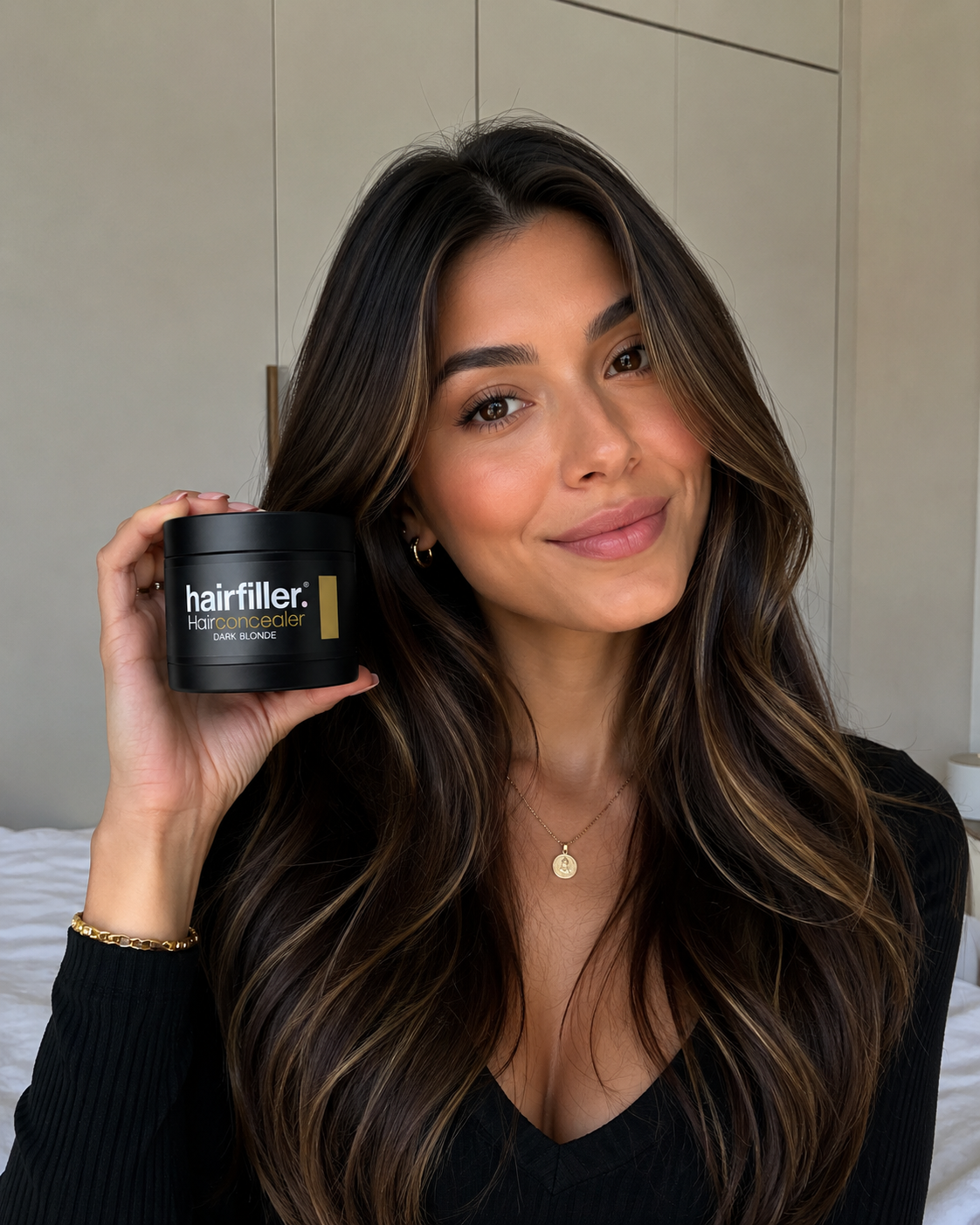 Hair Concealer Powder — Quick Root Coverage Formula for Grey & Thin Hair