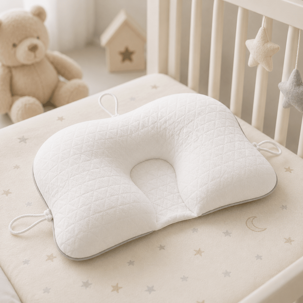 Almofada ergonómica para bebé — Conforto equilibrado, posicionamento suave