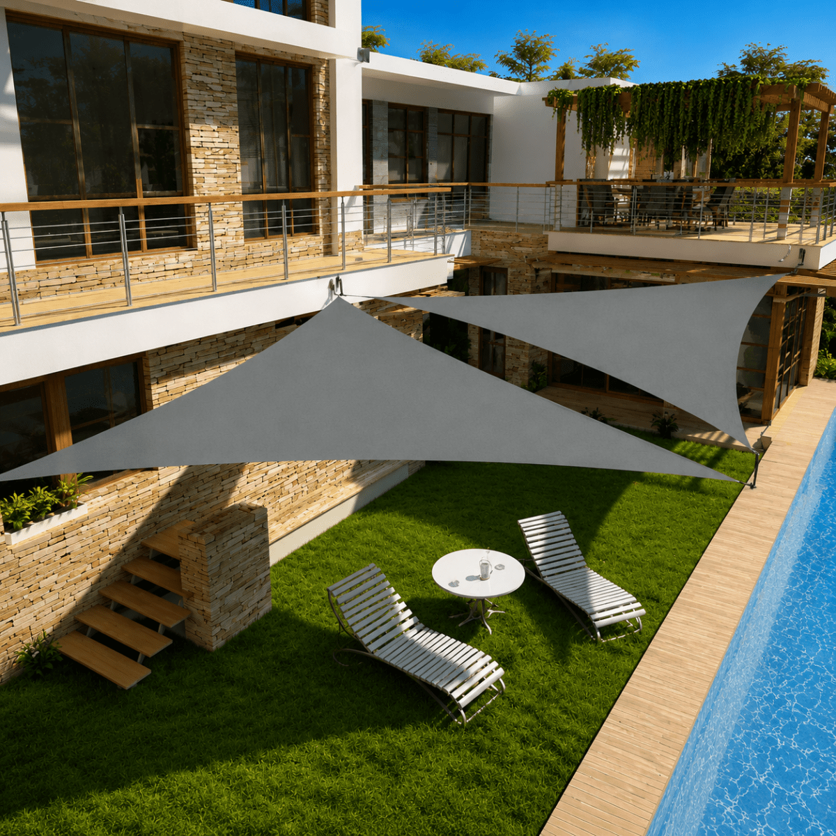Outdoria UV-Protective Outdoor Sunshade Sail