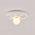 Aurelia Opal Globe Ceiling Light — Vintage Farmhouse Style