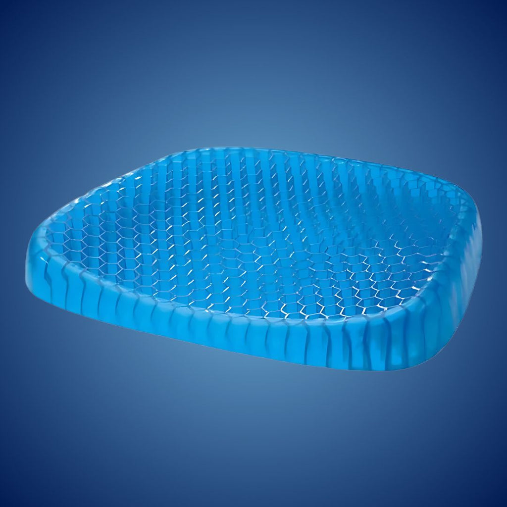 Cuscino ergonomico per seduta in gel — Supporto per coccige e schiena