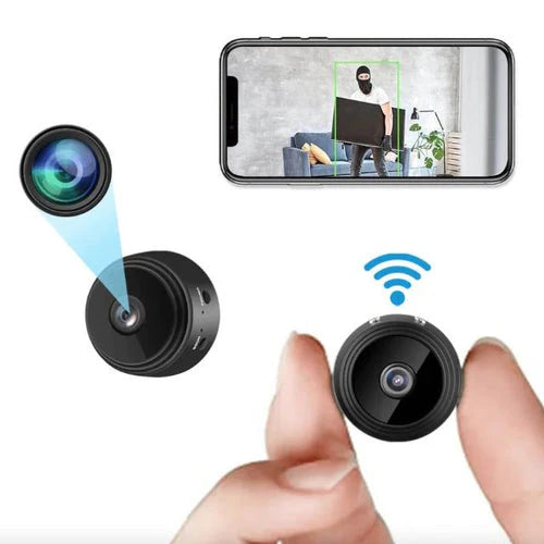Kompaktní bezpečnostní kamera WiFi s rozlišením 1080P a nočním viděním