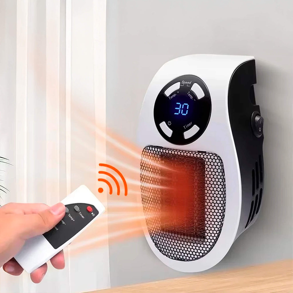 Kirreanova kompakt USB-ansluten värmare — 500 W lågeffektsdesign