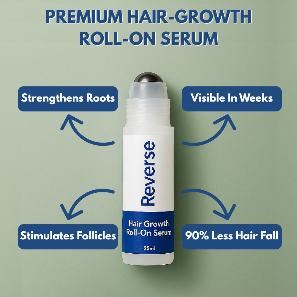 Pro-Growth Professional Hair Revitalizer — Precision Roll-On Applicator