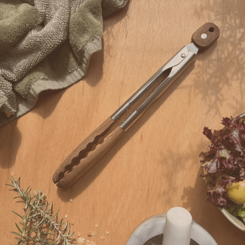 キッチン用品11点セット — ナチュラルチーク材・アカシア材