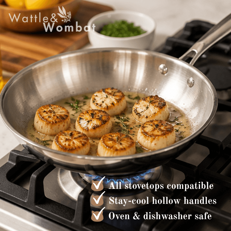 Premium Stainless Steel Everyday Pots And Pans