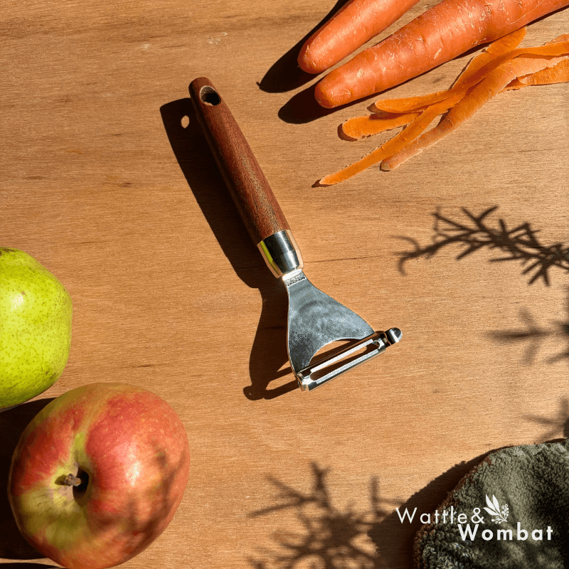 Conjunto de artigos essenciais naturais para a cozinha — conjunto completo de utensílios e acessórios