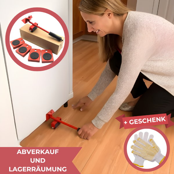 Kit de levage de meubles HeavyDuty — Outil ergonomique pour déménager