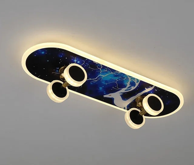 GlowBoard-lasten skeittilautavalot — värikäs koristevalaisin