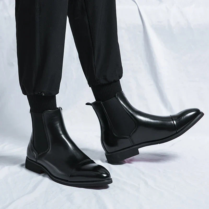 Crispin Chelsea-Boots aus echtem Leder — Klassischer Komfort