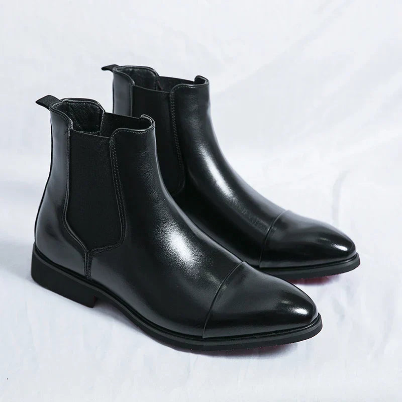 Crispin Chelsea-Boots aus echtem Leder — Klassischer Komfort