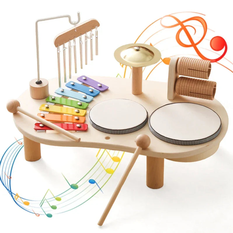 Wooden Music Station - Creative Musical Fun For Little Ones | Filindra