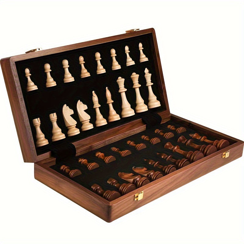 Wooden Chess Set - Perfect for Home and Travel | Filindra