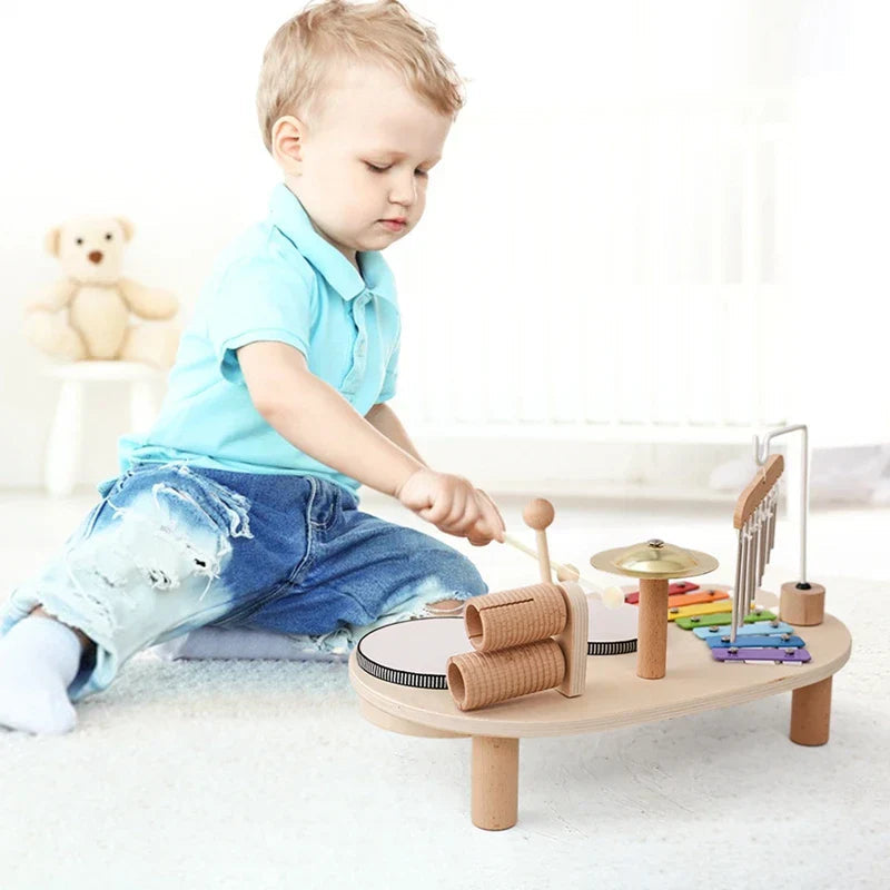 Wooden Music Station - Creative Musical Fun For Little Ones | Filindra