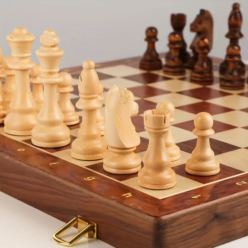 Wooden Chess Set - Perfect for Home and Travel | Filindra