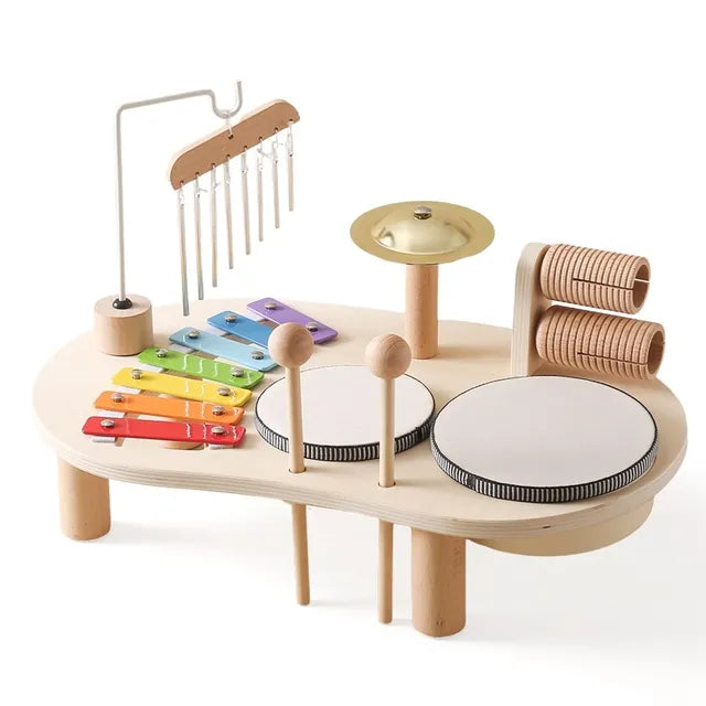 Wooden Music Station - Creative Musical Fun For Little Ones | Filindra