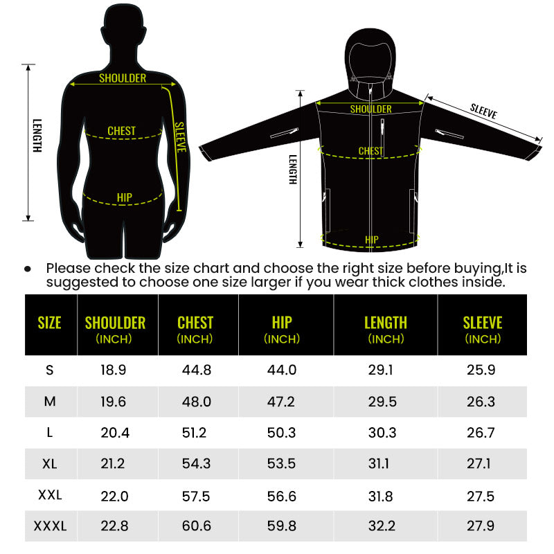 Męska podgrzewana kurtka softshell — odpinany kaptur, rozmiary S-XXXL