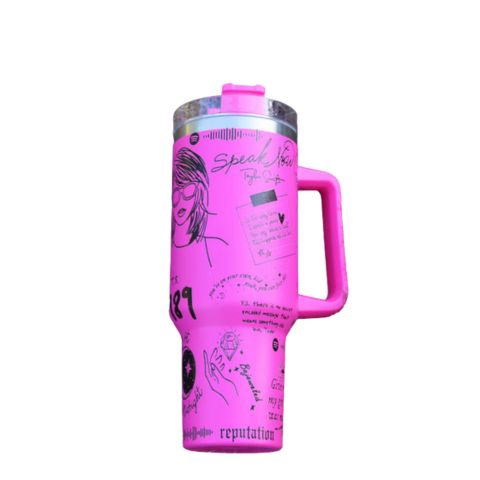 Bicchiere termico Taylor Swift in acciaio inox, edizione limitata