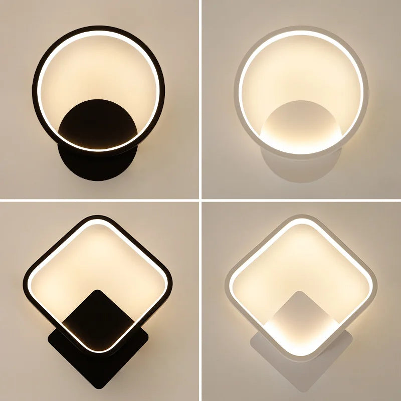 Lampe murale moderne à LED — applique murale nordique minimaliste