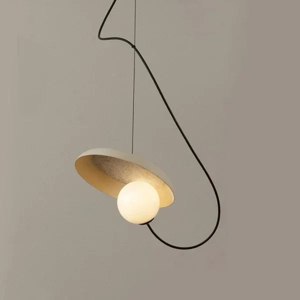 Asterra Aluminum Pendant Light With Minimalist LED Design For Dining Areas