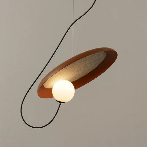 Asterra Aluminum Pendant Light With Minimalist LED Design For Dining Areas