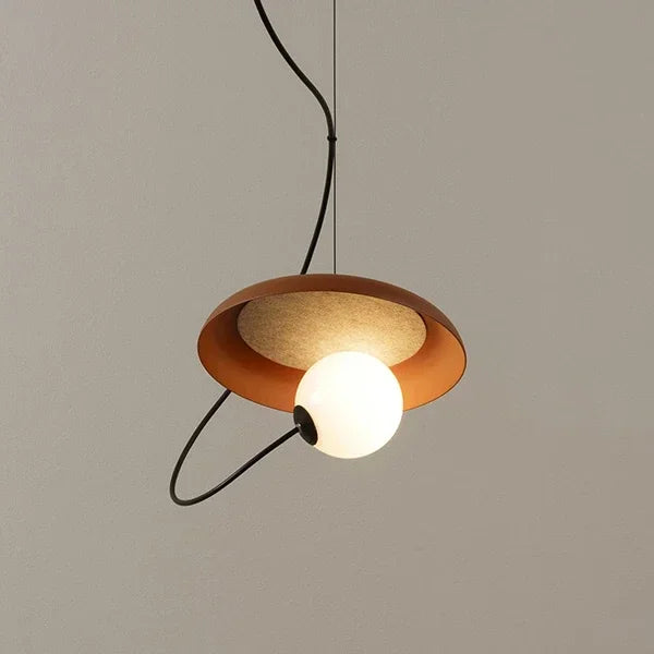 Asterra Aluminum Pendant Light With Minimalist LED Design For Dining Areas