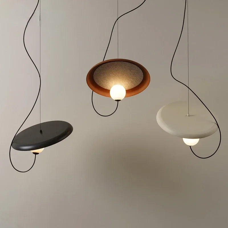 Asterra Aluminum Pendant Light With Minimalist LED Design For Dining Areas