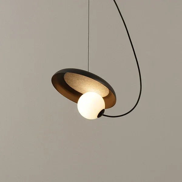 Asterra Aluminum Pendant Light With Minimalist LED Design For Dining Areas