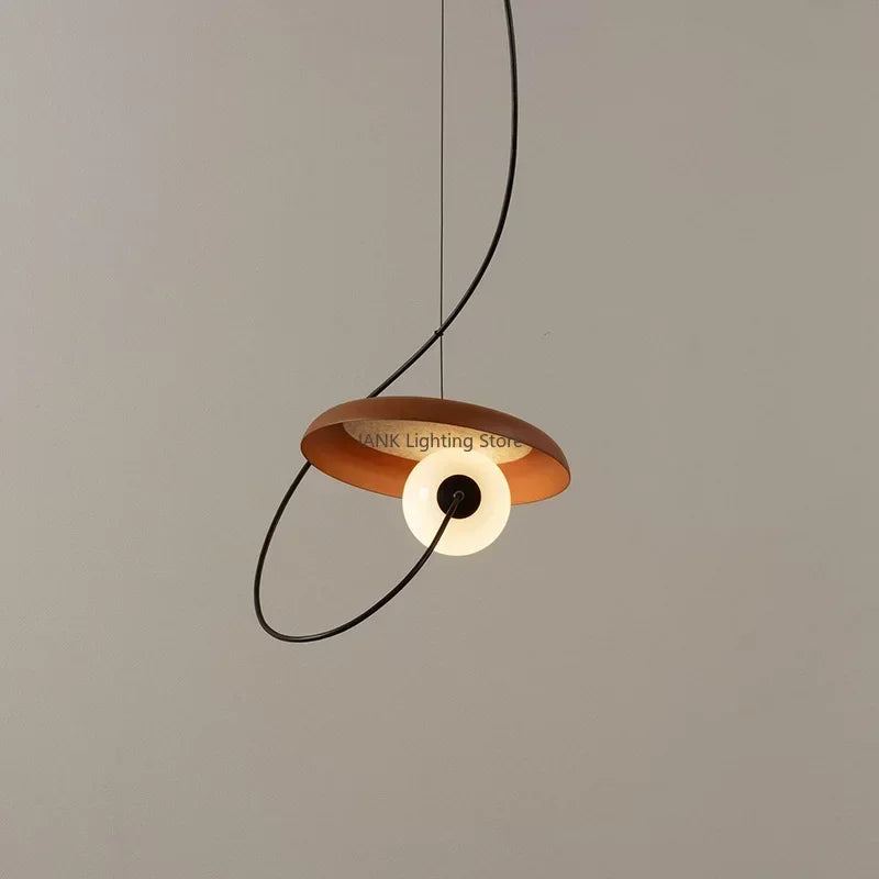 Asterra Aluminum Pendant Light With Minimalist LED Design For Dining Areas