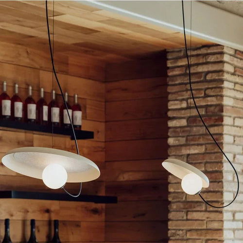 Asterra Aluminum Pendant Light With Minimalist LED Design For Dining Areas