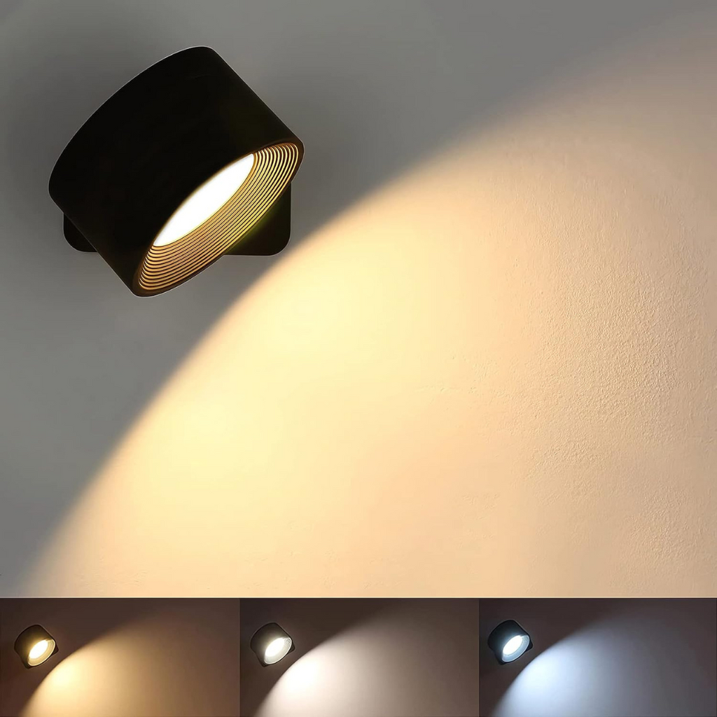 FlexiLamp 360° Wireless Rechargeable Wall Light