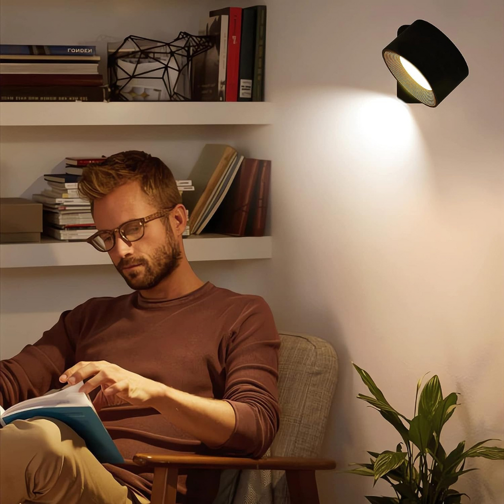 FlexiLamp 360° Wireless Rechargeable Wall Light