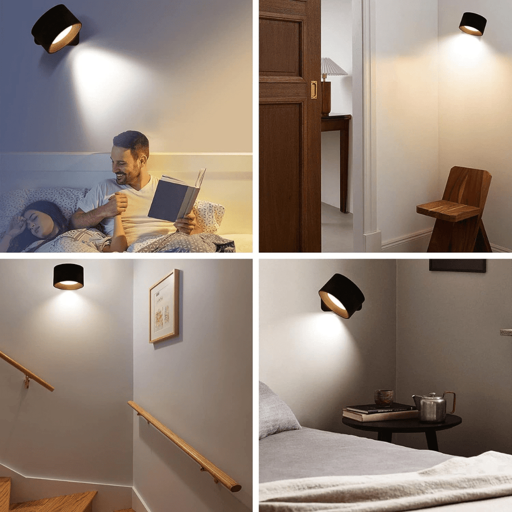 FlexiLamp 360° Wireless Rechargeable Wall Light
