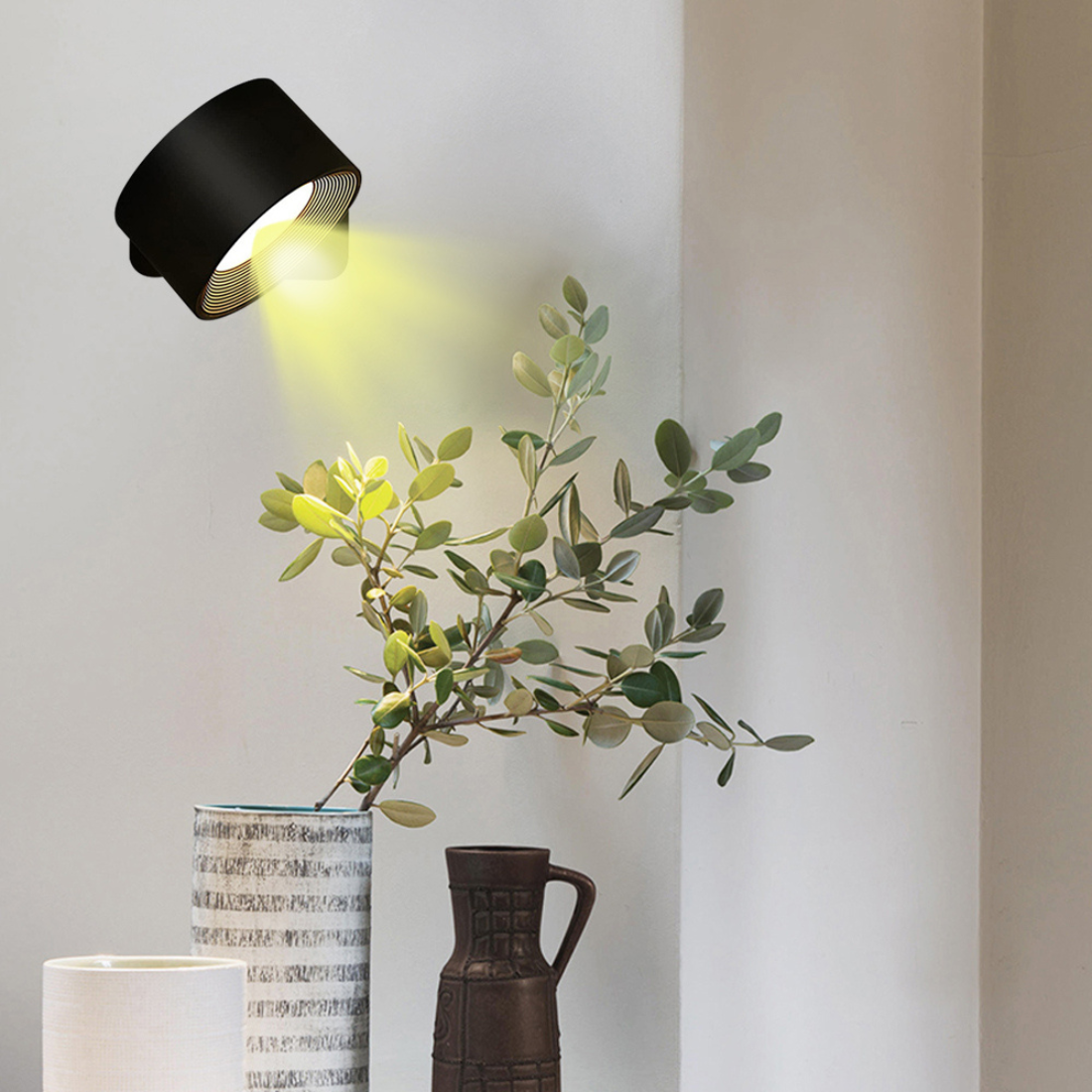 FlexiLamp 360° Wireless Rechargeable Wall Light